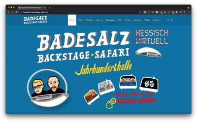 Die Badesalz-Backstage-Safari digital aus der Jahrhunderthalle Frankfurt