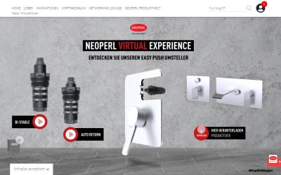 Virtuelle Messe für Neoperl