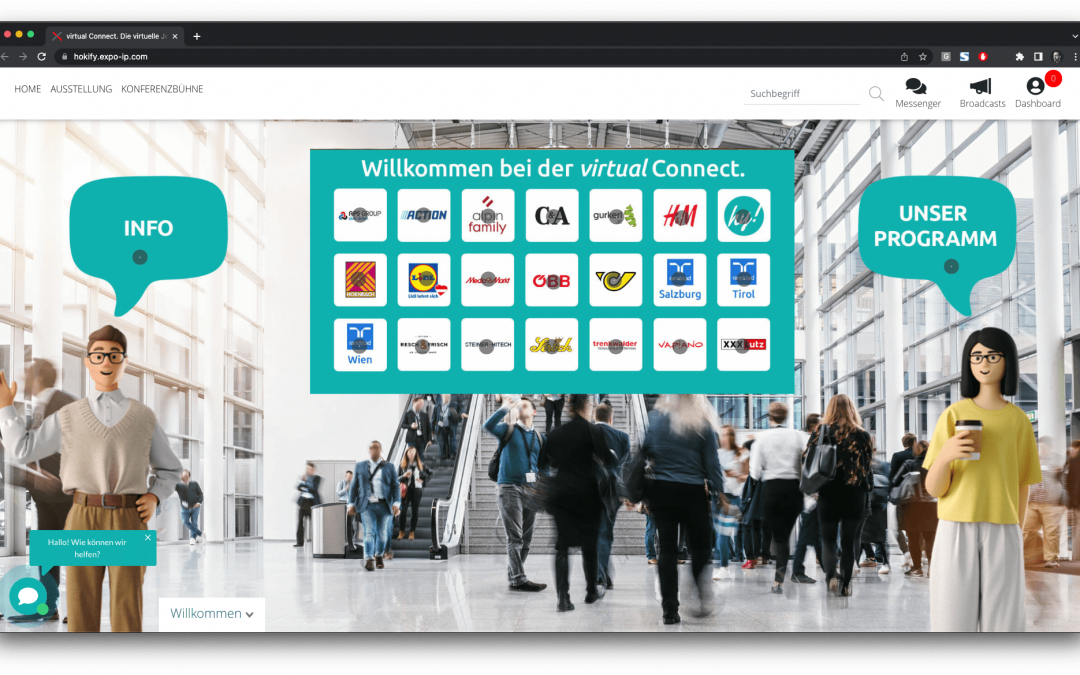virtual Connect. Die virtuelle Jobmesse by hokify